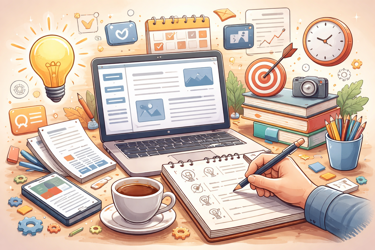 From Idea to Published: My System for Consistent Content